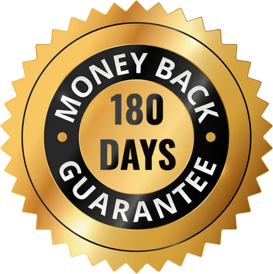 NeuroRecall 180-day money-back guarantee