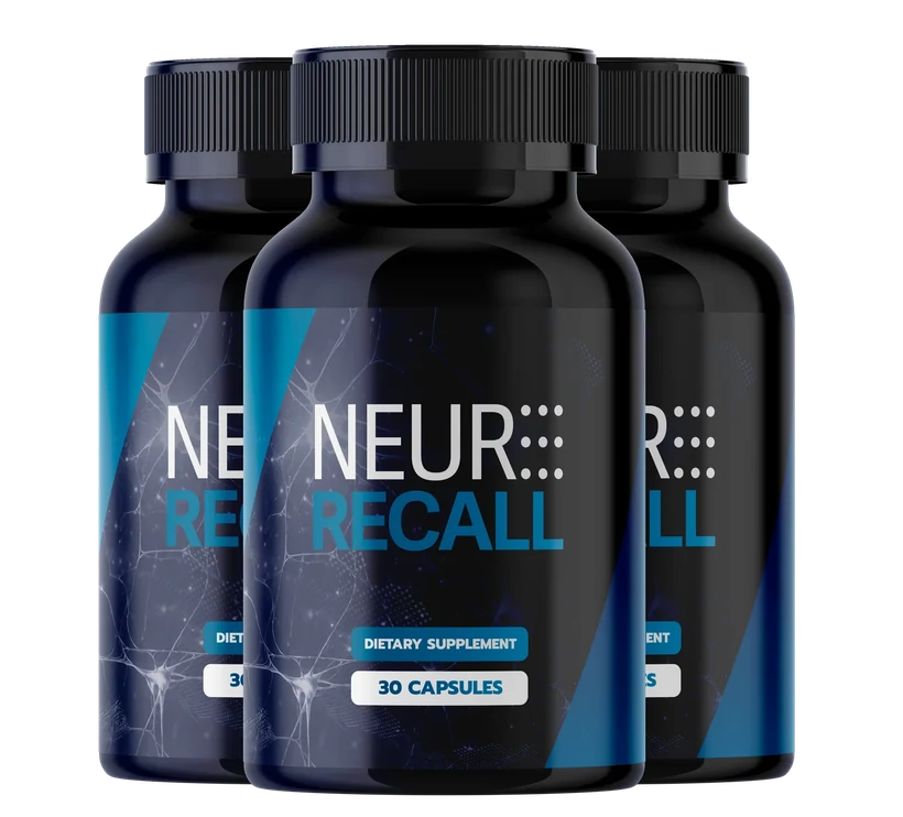 3 bottles of NeuroRecall